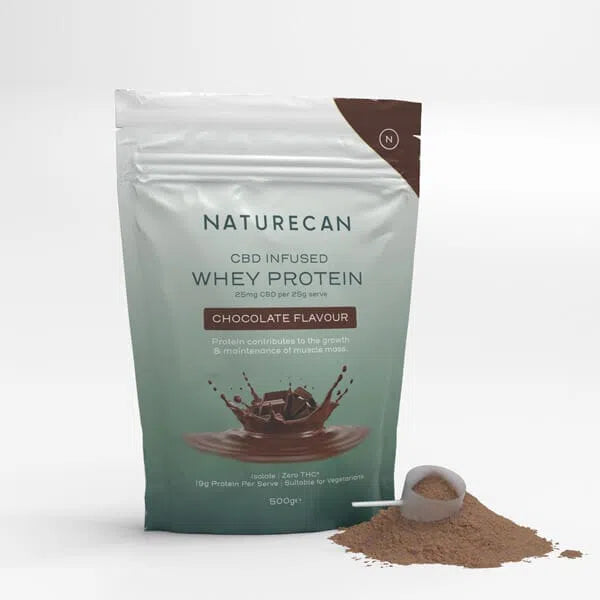 Chocolate Flavoured CBD Whey Protein  